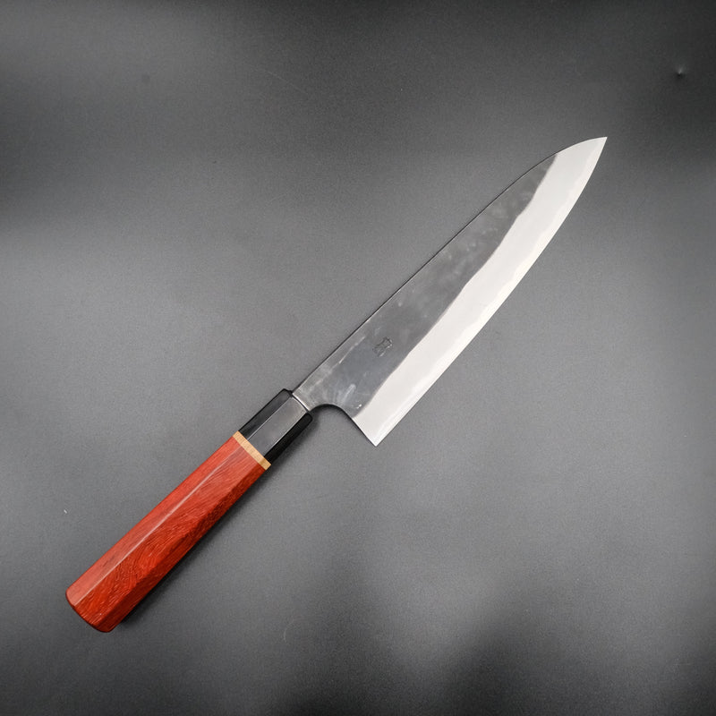 Nao Yamamoto Aogami #2 Gyuto 210mm, paduk saplı, detay görünümü 4