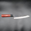 Nao Yamamoto Aogami #2 Gyuto 210mm, paduk sekizgen wa saplı, yandan tam boy görünüm — görsel 1