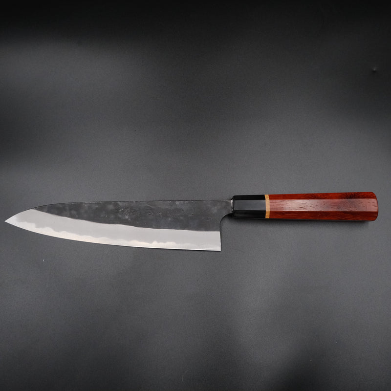 Nao Yamamoto Aogami #2 Gyuto 210mm, paduk saplı, detay görünümü 8