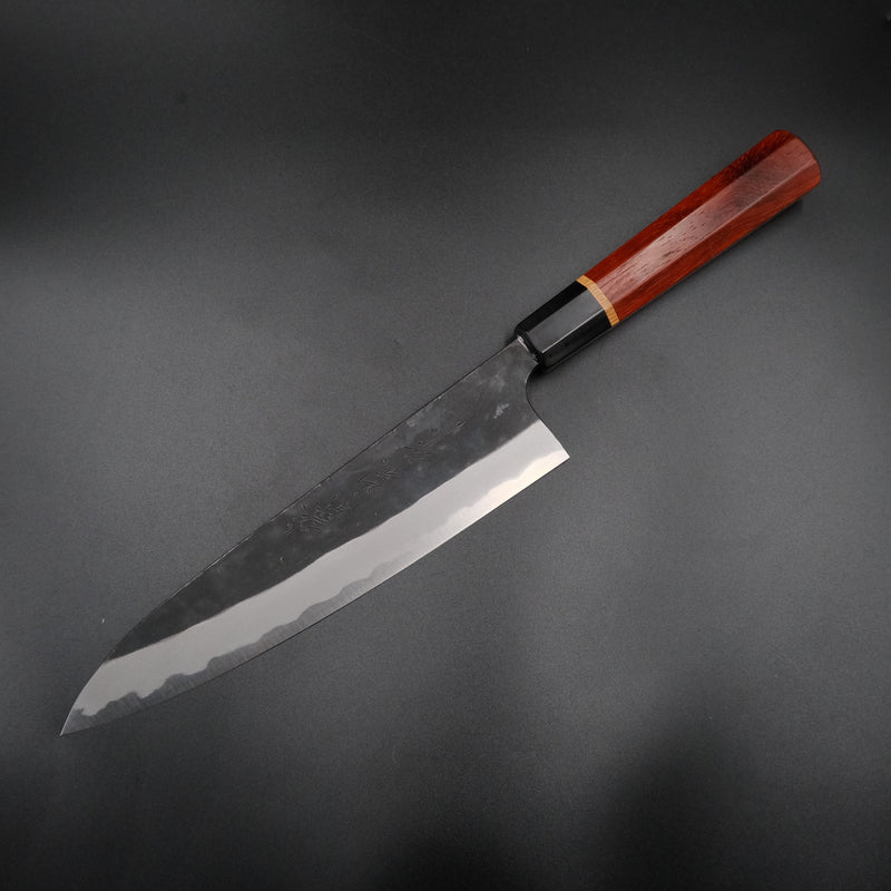 Nao Yamamoto Aogami #2 Gyuto 210mm, paduk saplı, detay görünümü 9