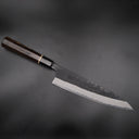 Nao Yamamoto Aogami #2 Gyuto 210mm, venge saplı, açılı stüdyo görünümü — görsel 9