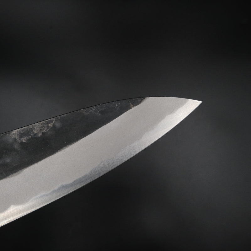 Nao Yamamoto Aogami #2 Gyuto 210mm, bıçak ucu yakın çekim