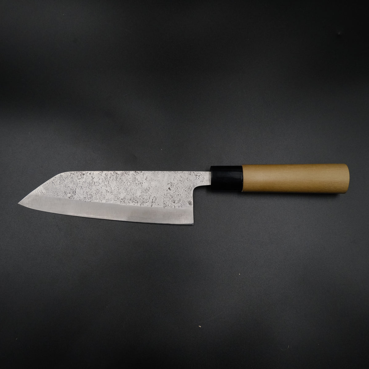 Teruyasu Fujiwara Shirogami #1 Santoku 165mm, detay görünümü 7