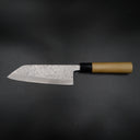 Teruyasu Fujiwara Shirogami #1 Santoku 165mm, detay görünümü 7 — görsel 4