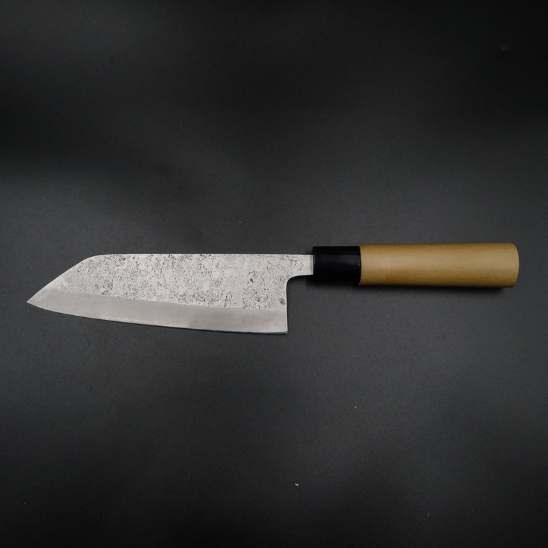 Teruyasu Fujiwara Shirogami #1 Santoku 165mm, detay görünümü 7