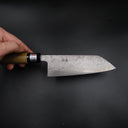 Teruyasu Fujiwara Shirogami #1 Santoku 165mm, detay görünümü 8 — görsel 5