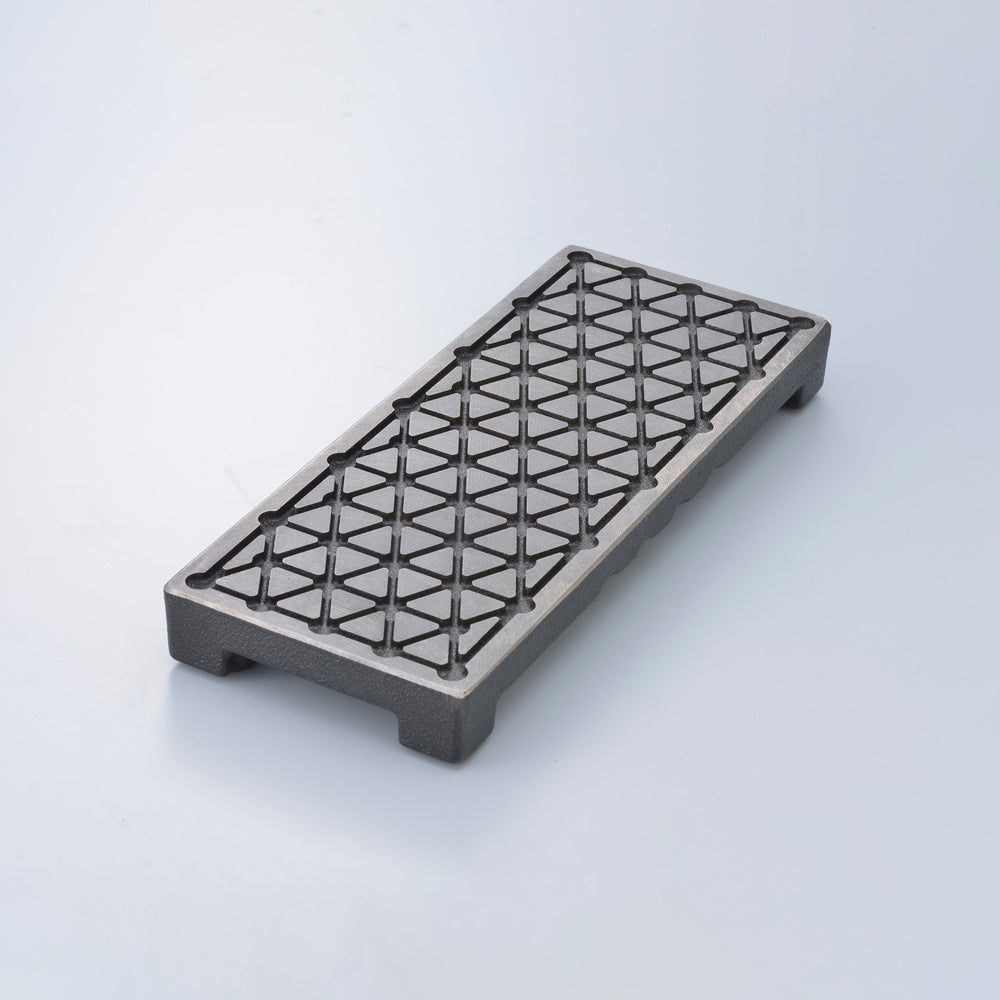 Cast Iron Lapping Plate + Medium and Fine Lapping Powder