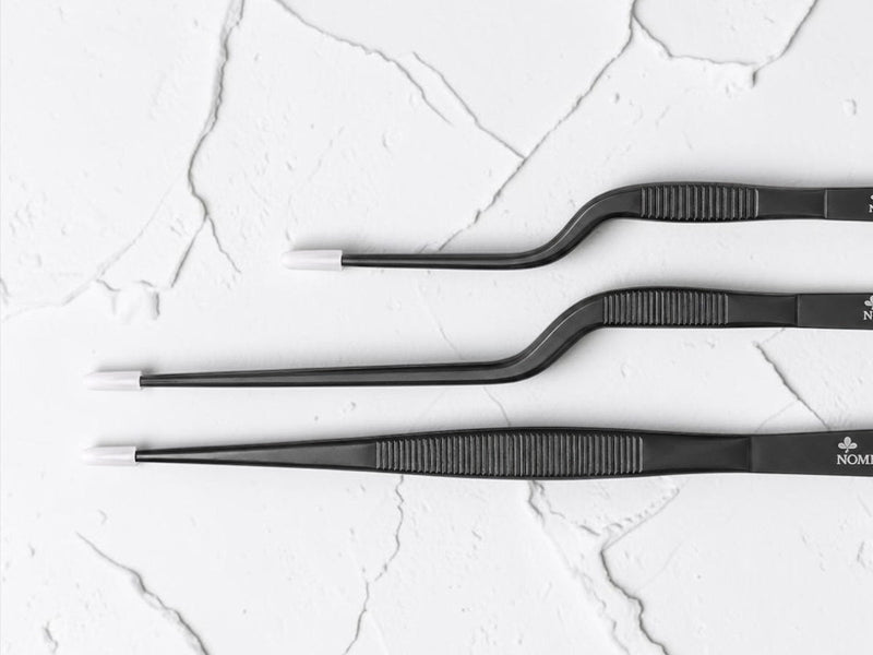 Nomika Chefs 3’lü Cımbız Seti – 21 cm & 15 cm Siyah