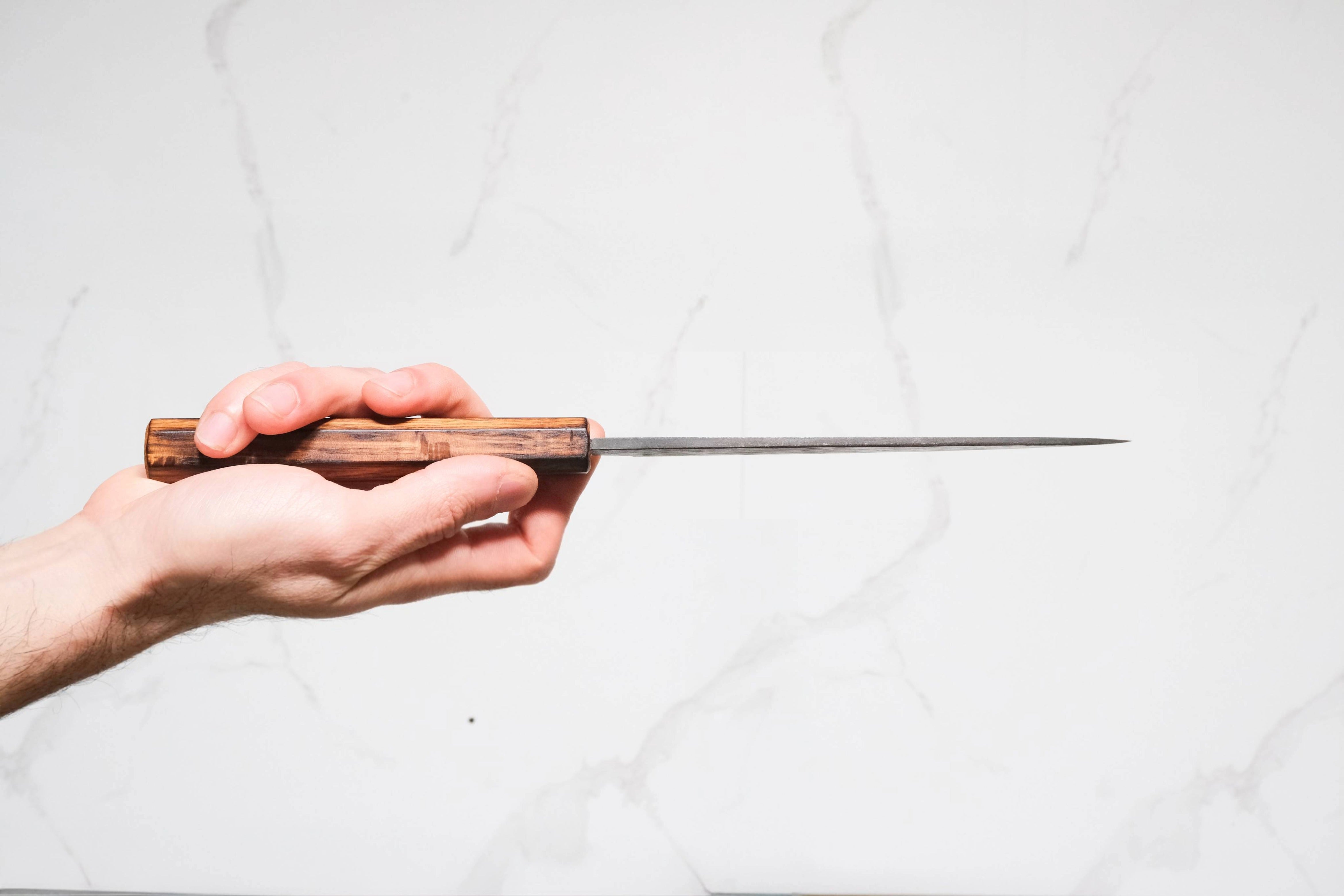 Itsuo Doi Aogami #2 Funayuki - Siyah Tsuchime (Baikoku)