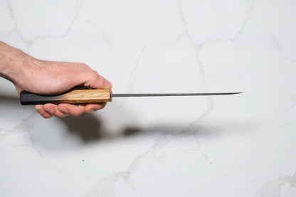 Itsuo Doi Aogami #2 Funayuki - Siyah Tsuchime (Flame)