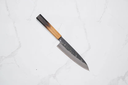 Itsuo Doi Aogami #2 Funayuki - Siyah Tsuchime (Flame)