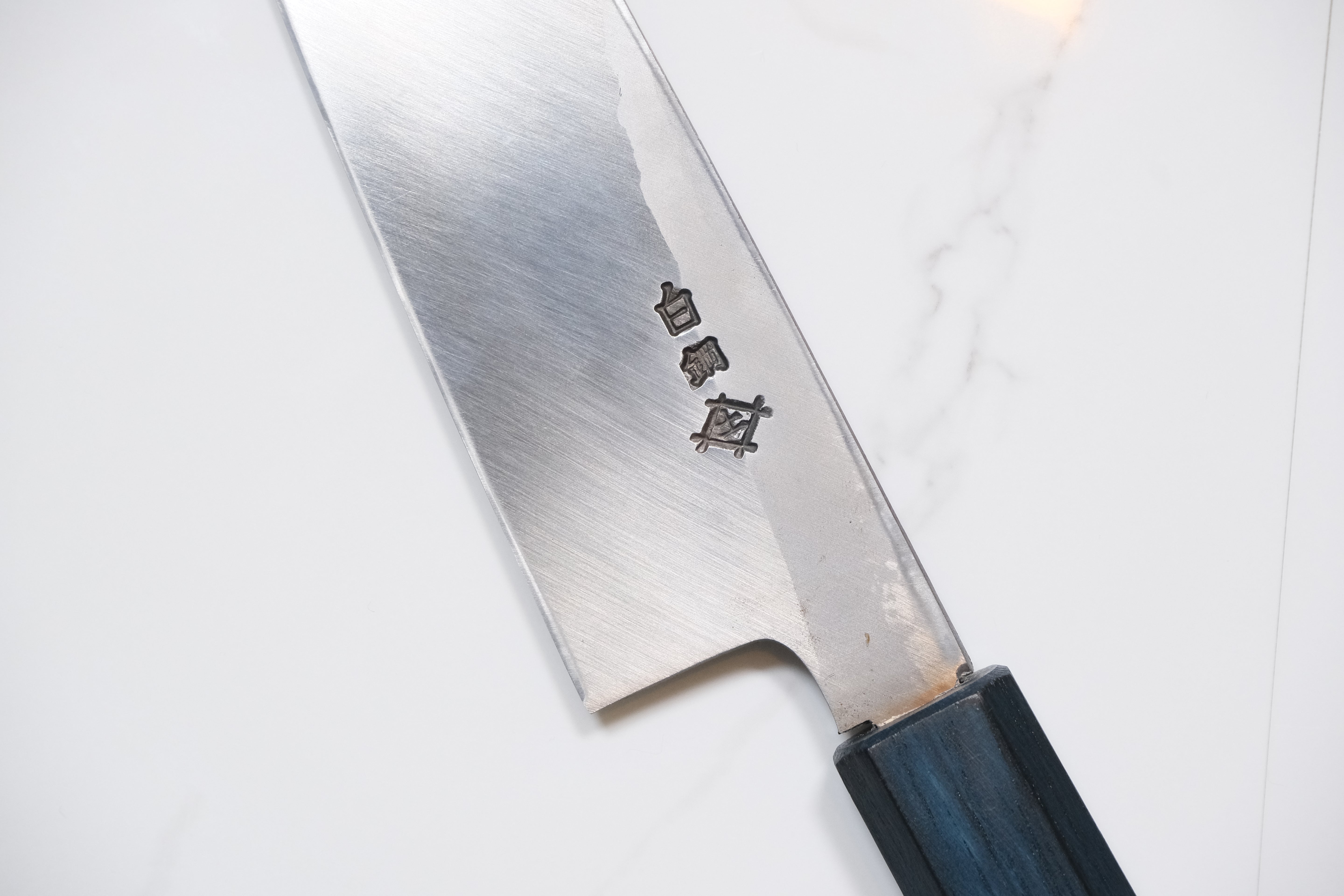 Itsuo Doi Shirogami #3 Funayuki - Siyah Tsuchime (Indigo)