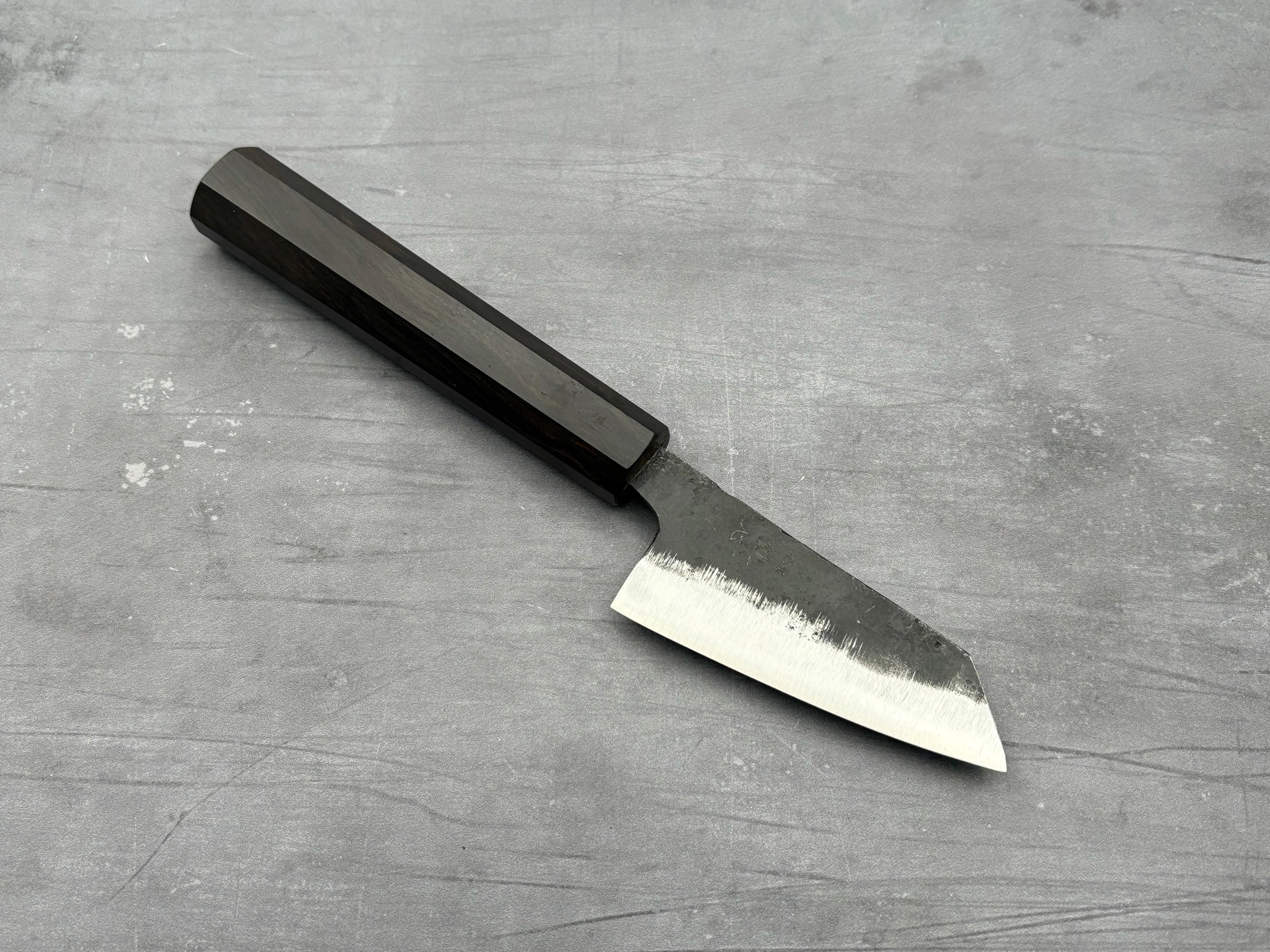 Hatsukokoro Aogami #2 Ko Bunka - Kurouchi 80mm - Abanoz