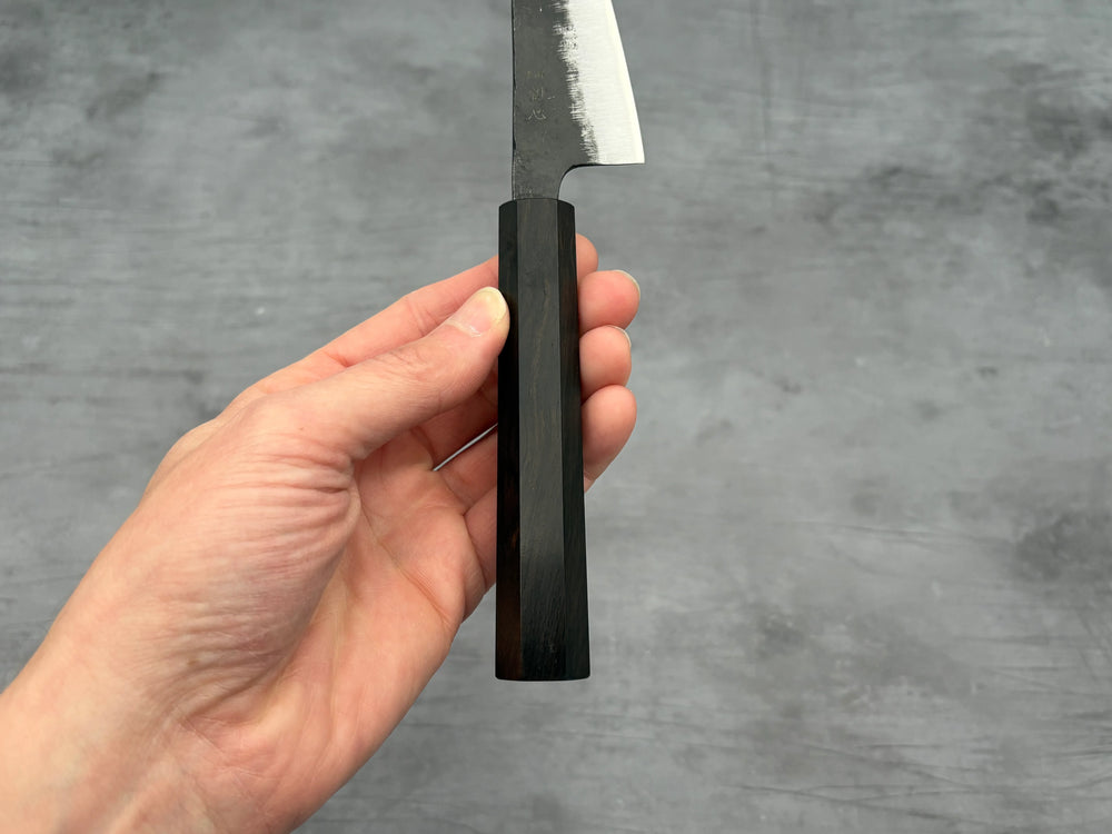 Hatsukokoro Aogami #2 Ko Bunka - Kurouchi 80mm - Ebony