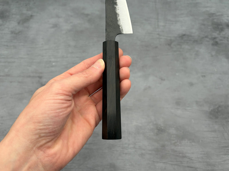 Hatsukokoro Aogami #2 Ko Bunka - Kurouchi 80mm - Ebony