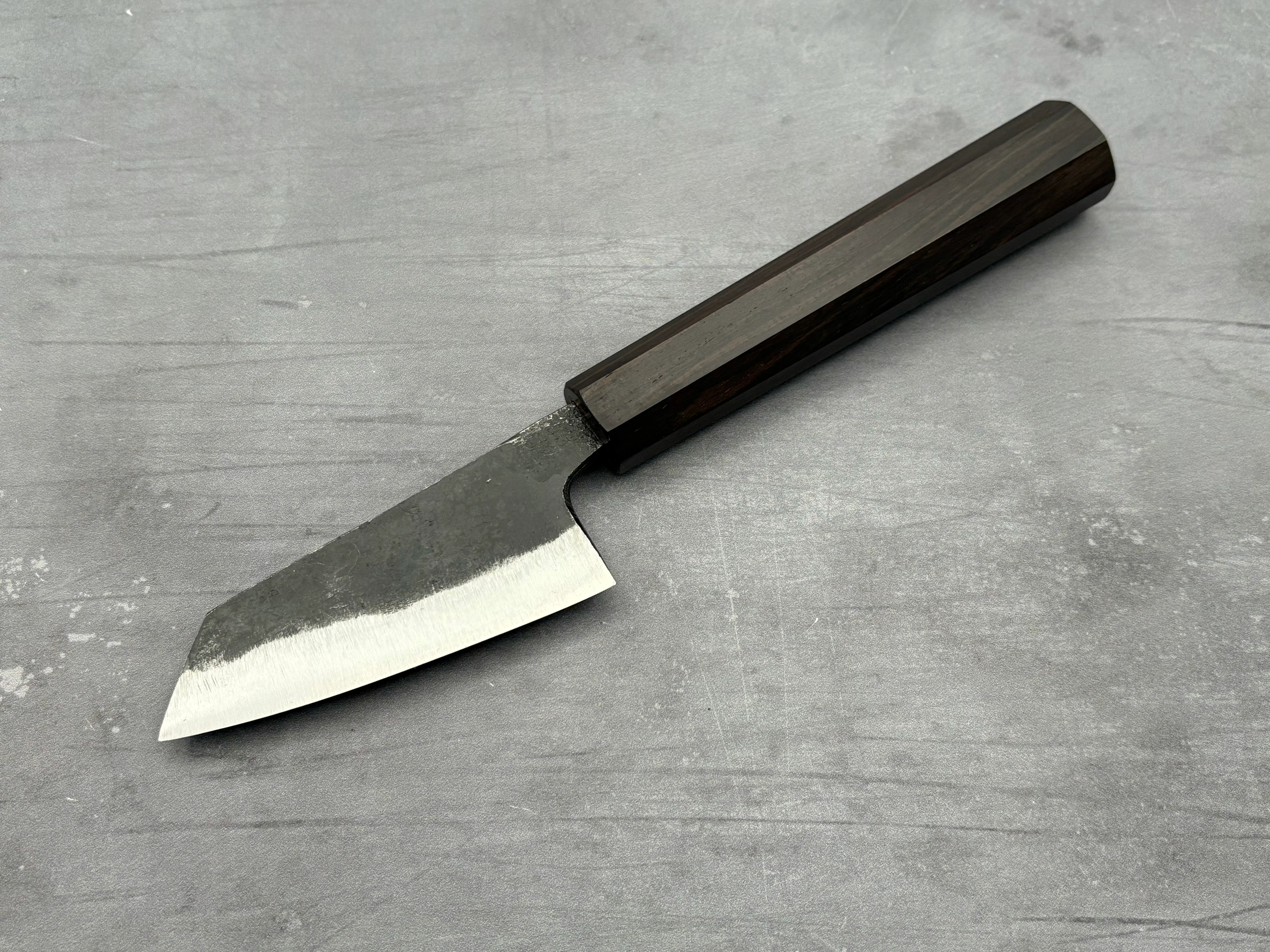 Hatsukokoro Aogami #2 Ko Bunka - Kurouchi 80mm - Abanoz