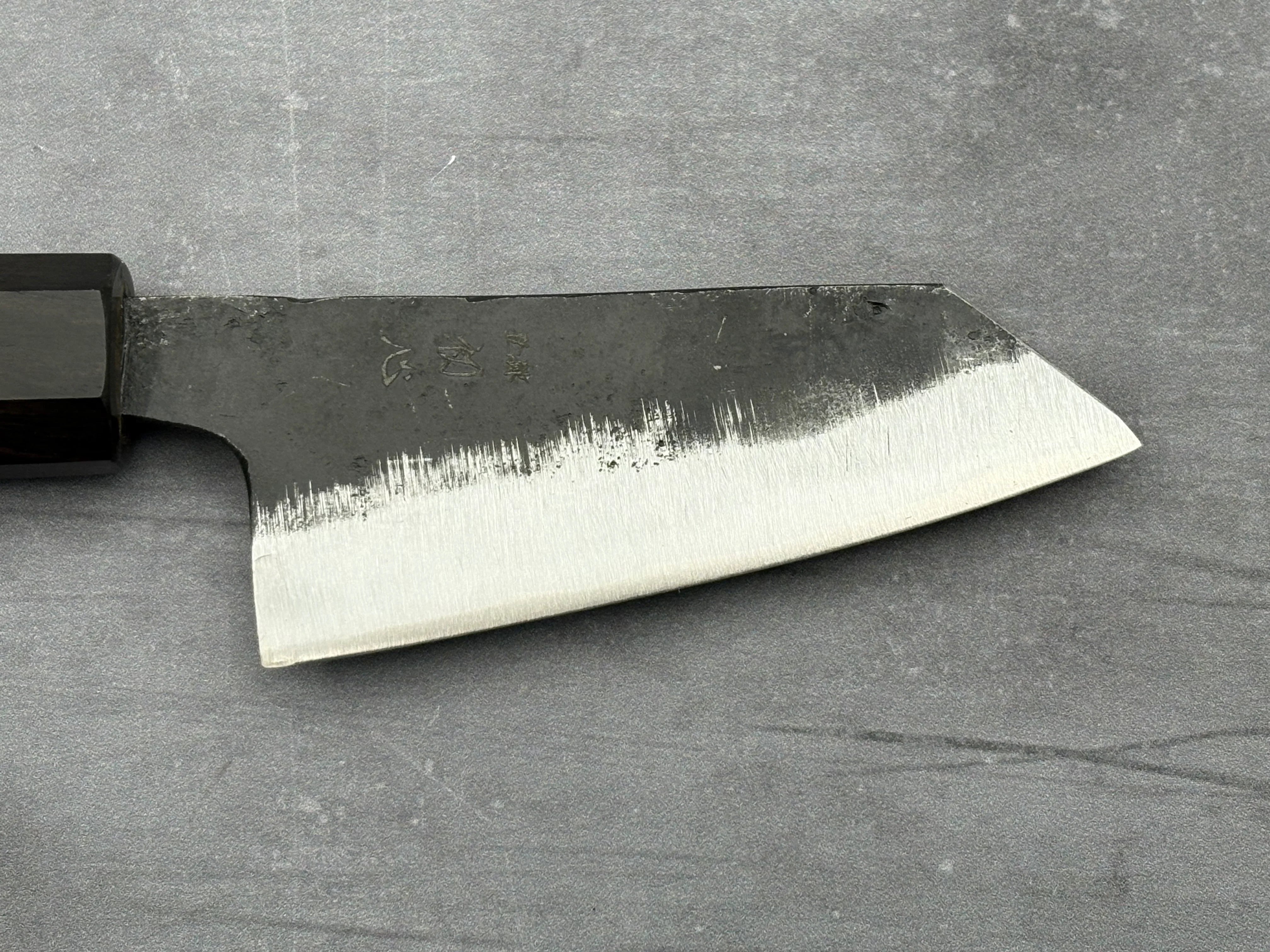 Hatsukokoro Aogami #2 Ko Bunka - Kurouchi 80mm - Abanoz