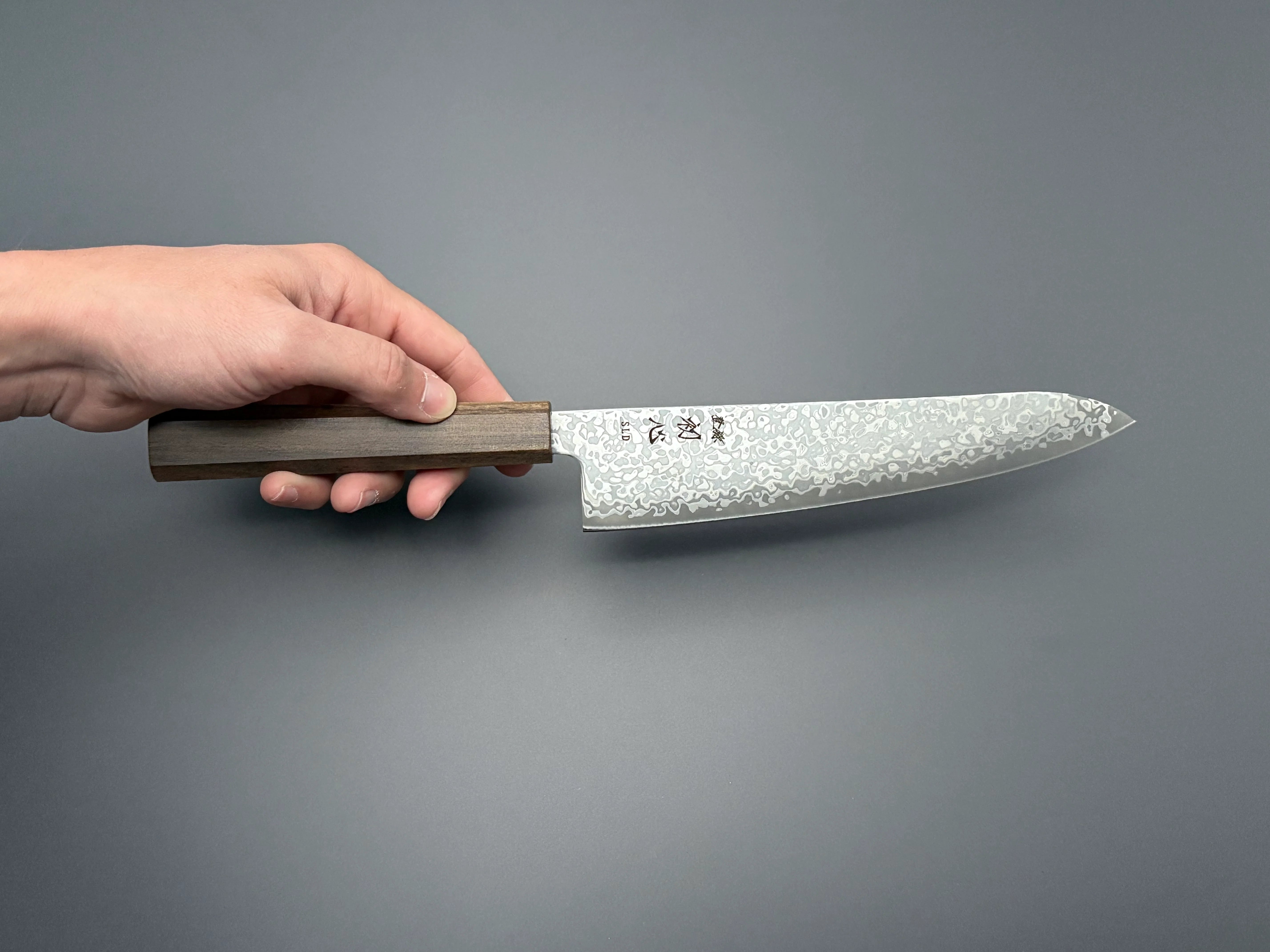 Hatsukokoro Hikari SLD Gyuto - Damascus 195mm