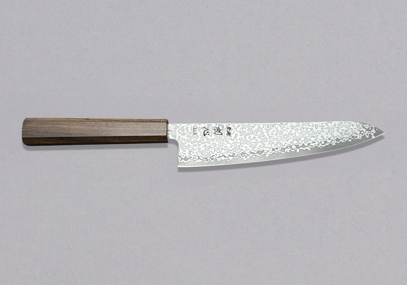 Hatsukokoro Hikari SLD Gyuto - Damascus 195mm