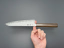 Hatsukokoro Hikari SLD Gyuto - Damascus 195mm — görsel 8