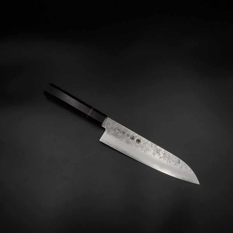 Higuchi Ginsan Santoku - Nashiji 180mm