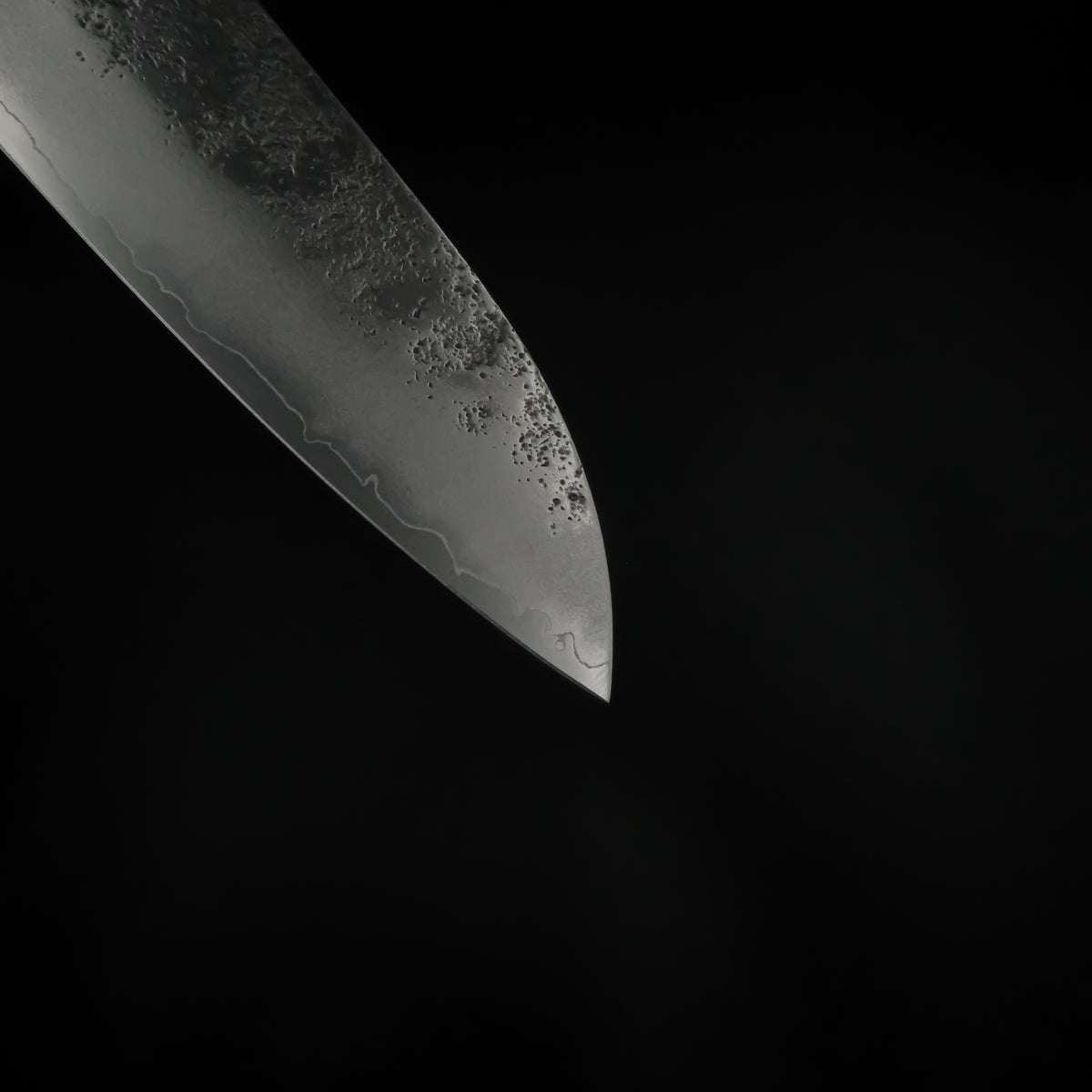 Higuchi Ginsan Santoku - Nashiji 180mm