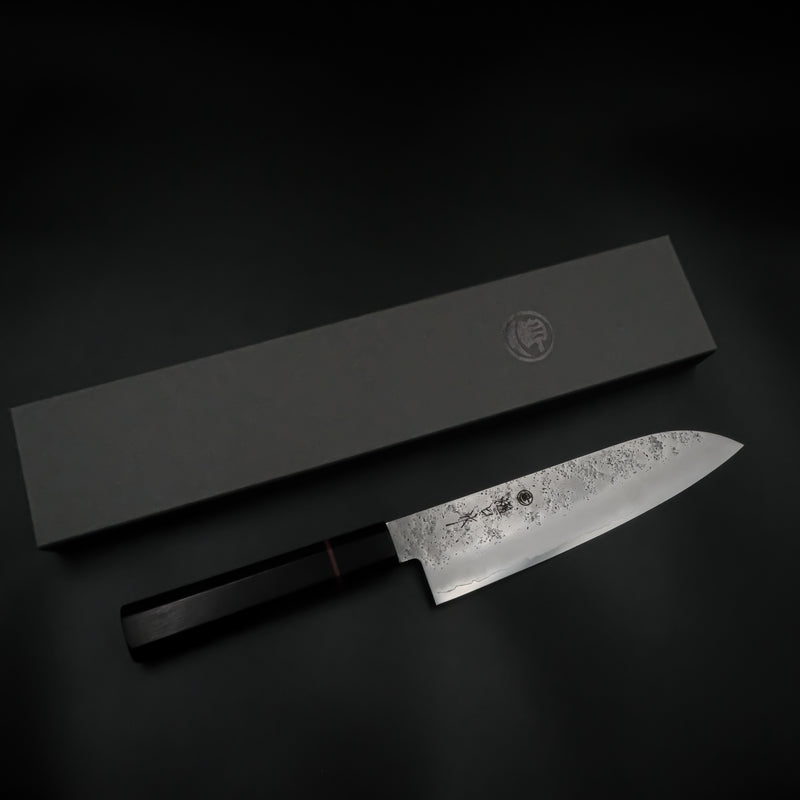 Higuchi Ginsan Santoku - Nashiji 180mm
