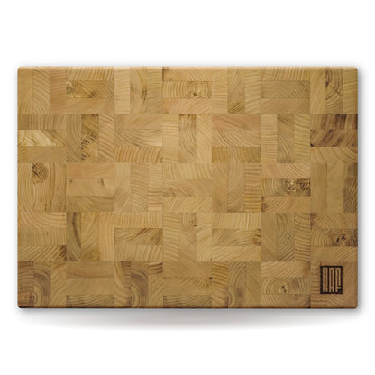 End Grain Kesme Tahtası - Kestane