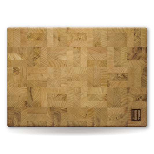 End Grain Kesme Tahtası - Kestane