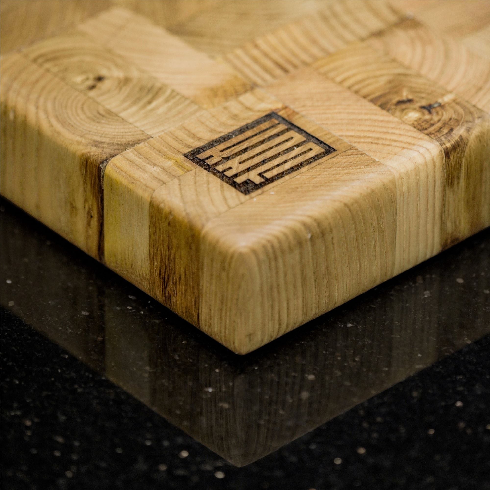 End Grain Kesme Tahtası - Kestane