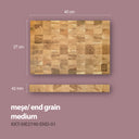 End Grain Cutting Board - Oak — görsel 5