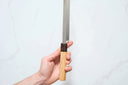 Itsuo Doi Shirogami #3 Sakimaru Takohiki - Migaki 300mm — görsel 8