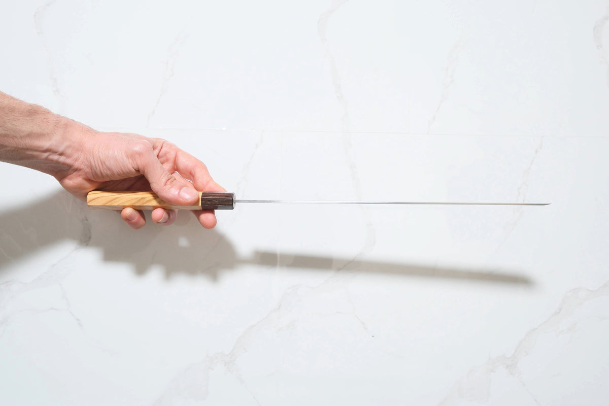 Itsuo Doi Shirogami #3 Sakimaru Takohiki - Migaki 300mm