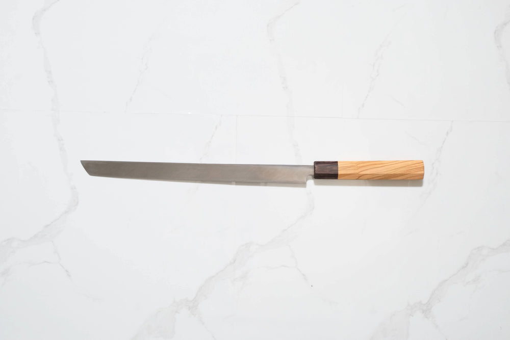 Itsuo Doi Shirogami #3 Sakimaru Takohiki - Migaki 300mm