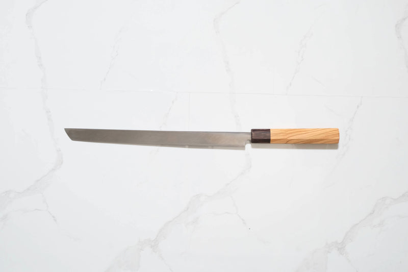 Itsuo Doi Shirogami #3 Sakimaru Takohiki - Migaki 300mm