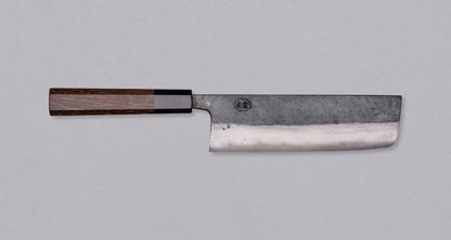 Hatsukokoro Aogami #2 Nakiri Kumokage - Damascus 165mm