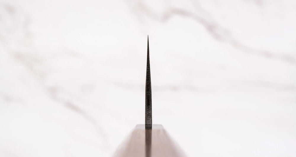 Hatsukokoro Aogami #2 Nakiri Kumokage - Damascus 165mm