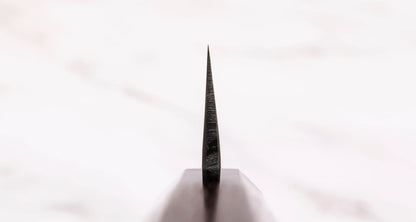 Hatsukokoro Aogami #2 Petty Kumokage - Damascus Kurouchi 150mm