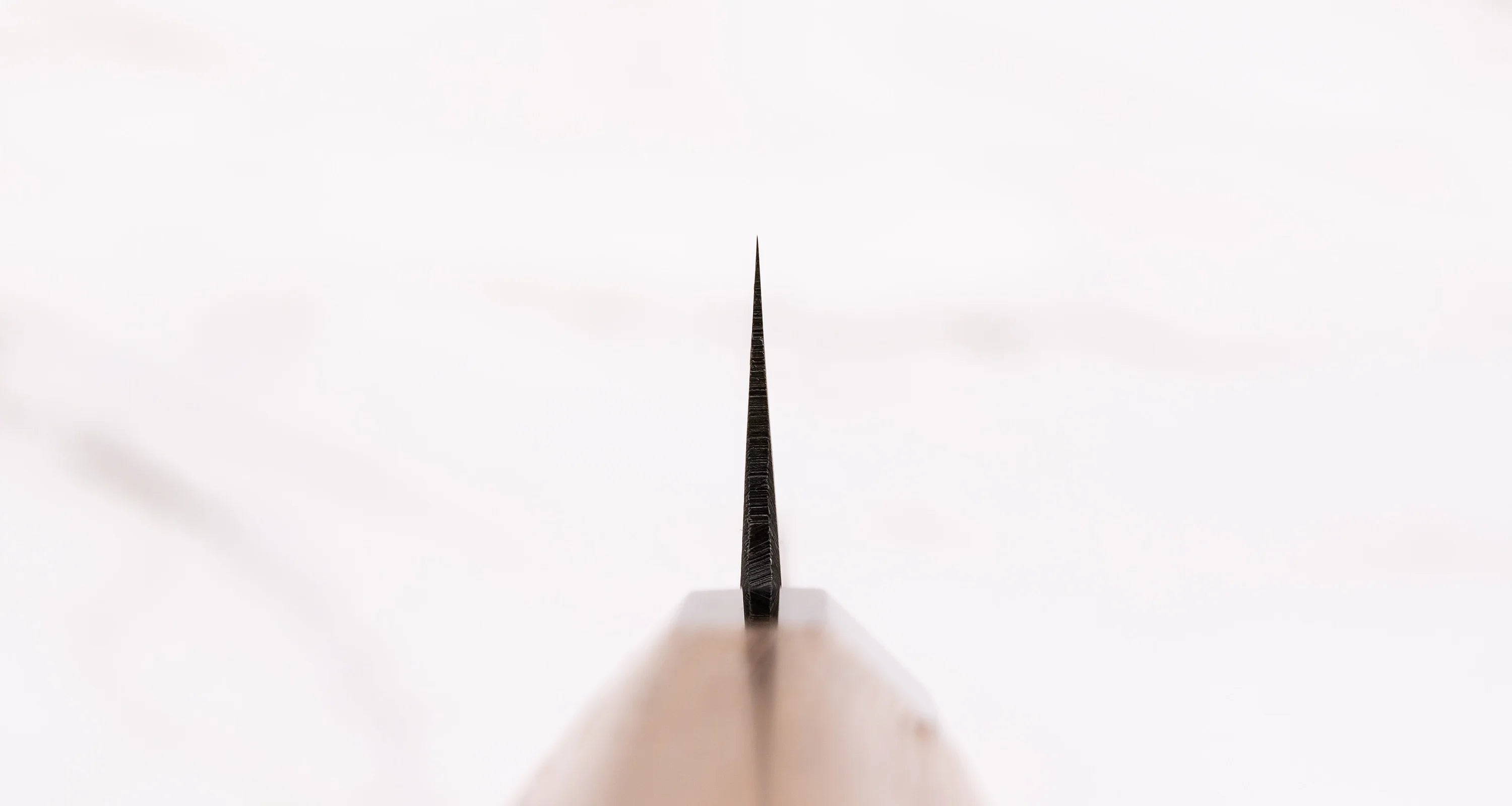 Hatsukokoro Aogami #2 Petty Kumokage - Damascus Kurouchi 80mm