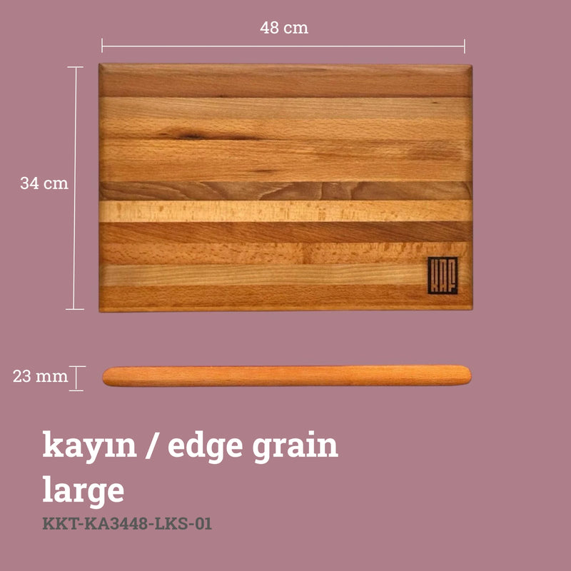 Edge Grain Cutting Board - Beech