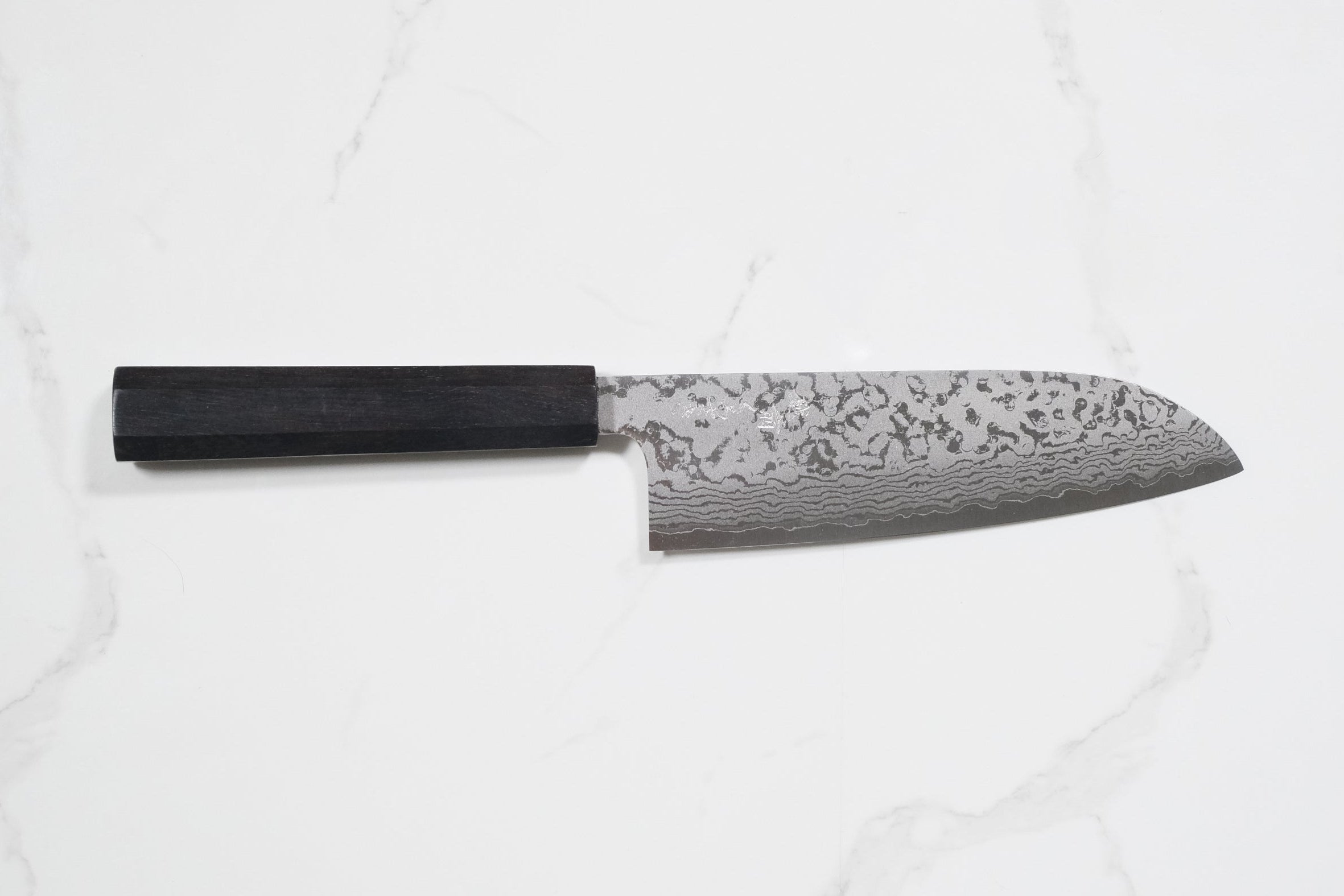 Makoto Kurosaki VG-7 Santoku - Damascus 165mm