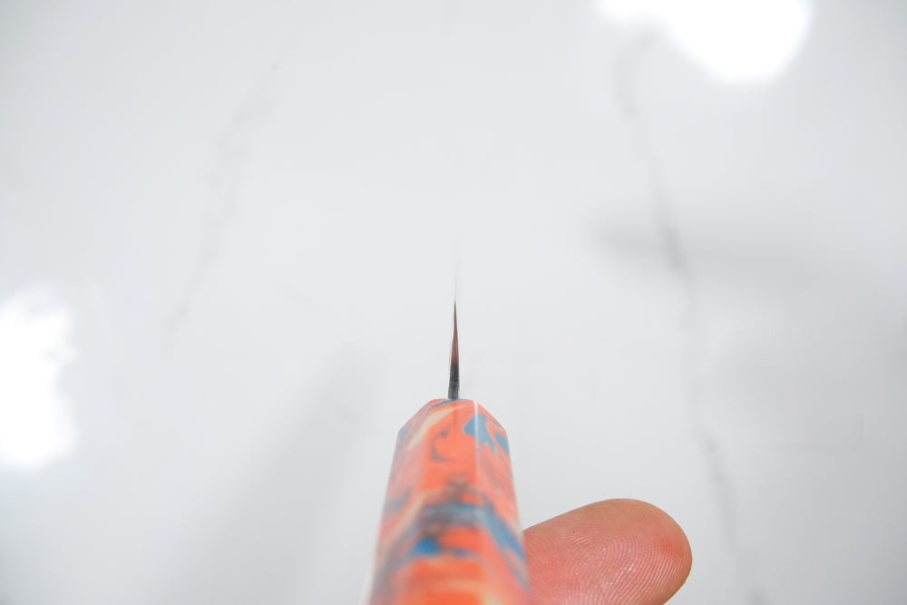 Makoto Kurosaki VG-7 Petty - Damascus 135mm (Marble)