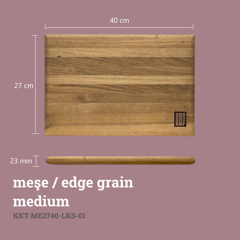 Edge Grain Cutting Board - Oak