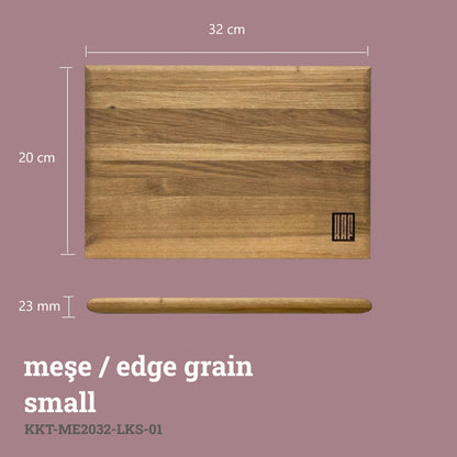 Edge Grain Kesme Tahtası - Meşe