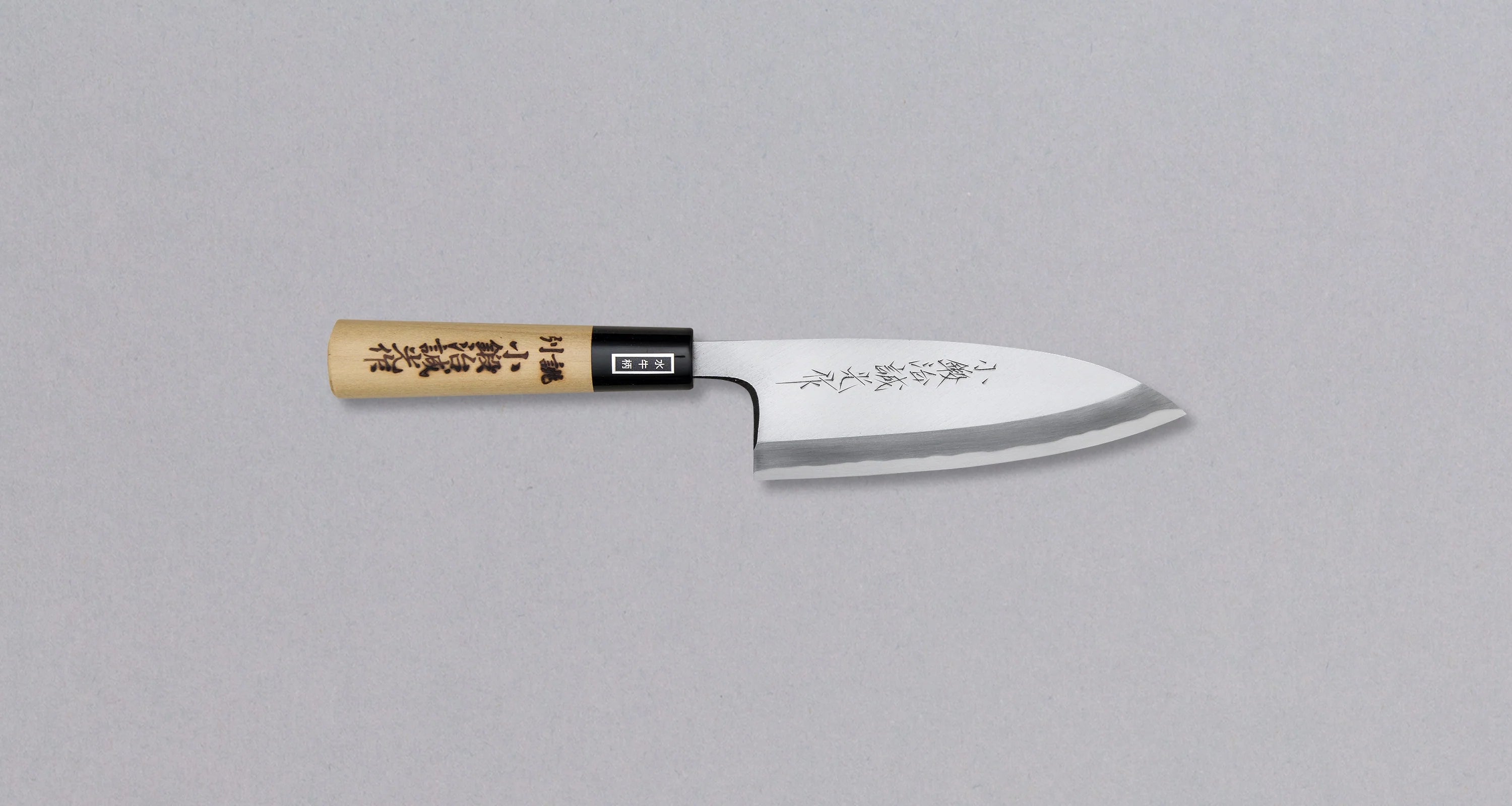 Miki Hamono Shirogami #2 Deba - Migaki Kasumi 150mm
