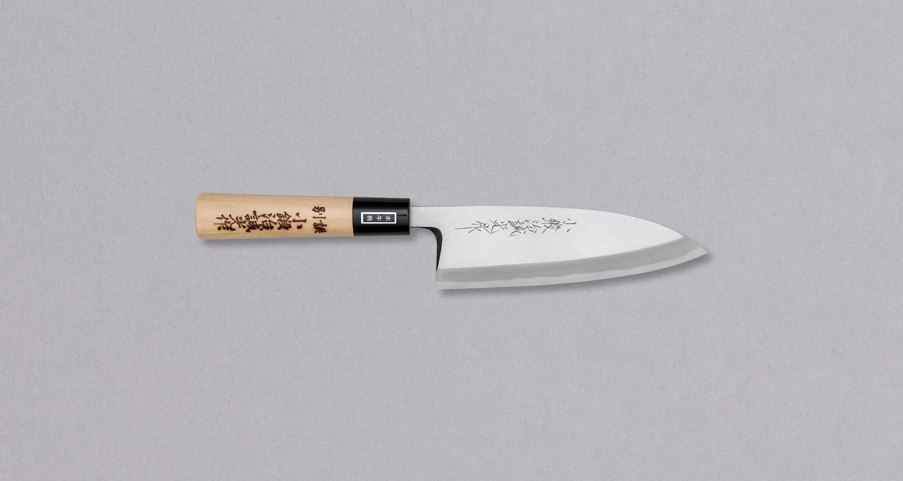 Miki Hamono Shirogami #2 Deba - Migaki Kasumi 165mm