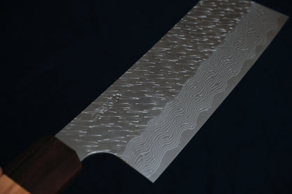 Nigara SG STRIX Nakiri - Damascus 180mm