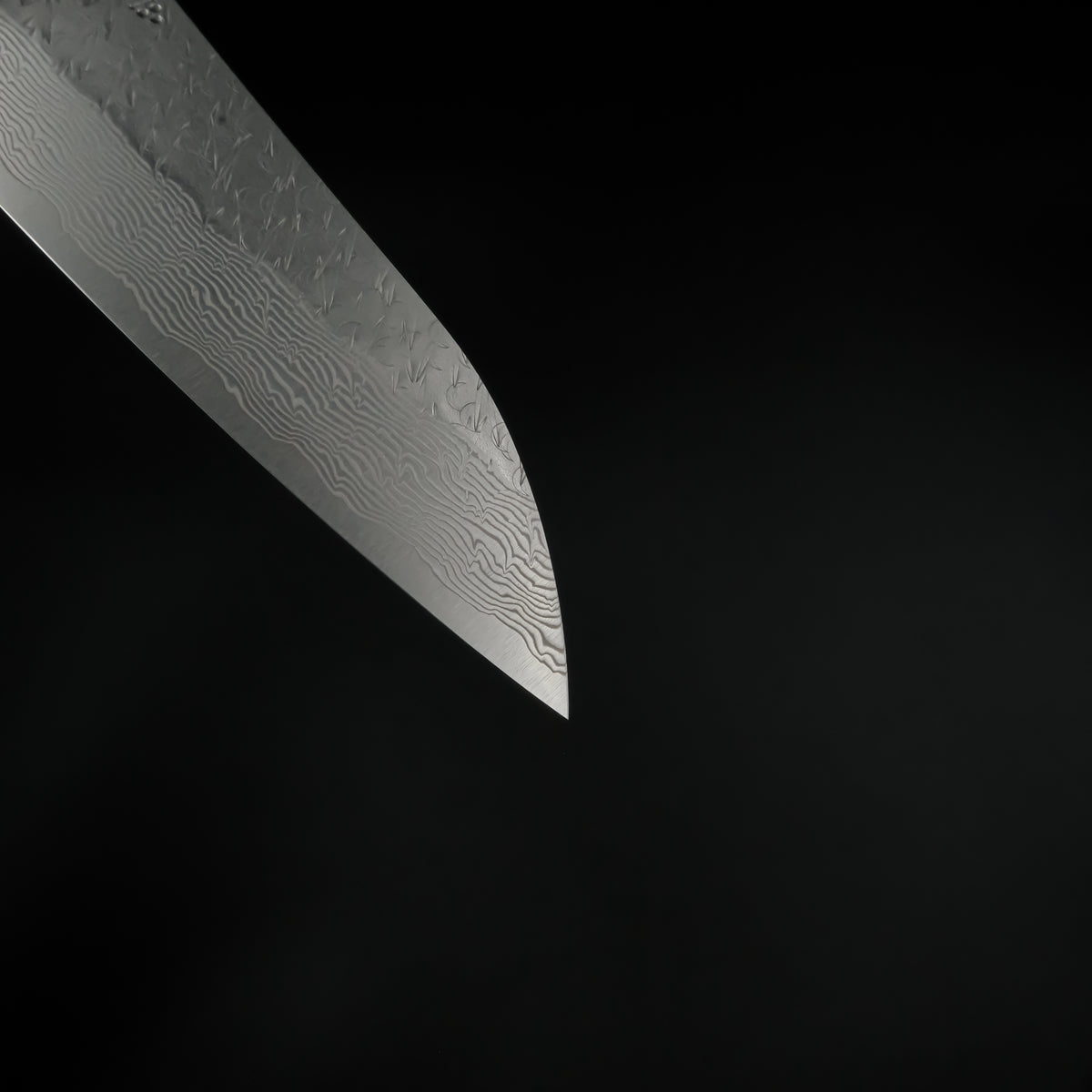 Nigara SG STRIX Ko-Santoku - Tsuchime Damascus