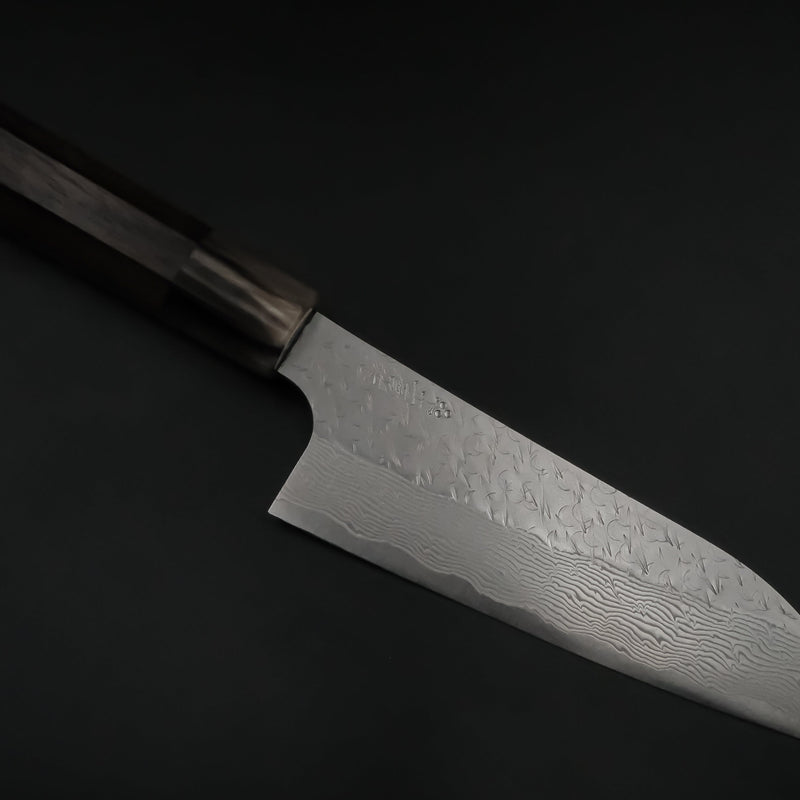 Nigara SG STRIX Ko-Santoku - Tsuchime Damascus