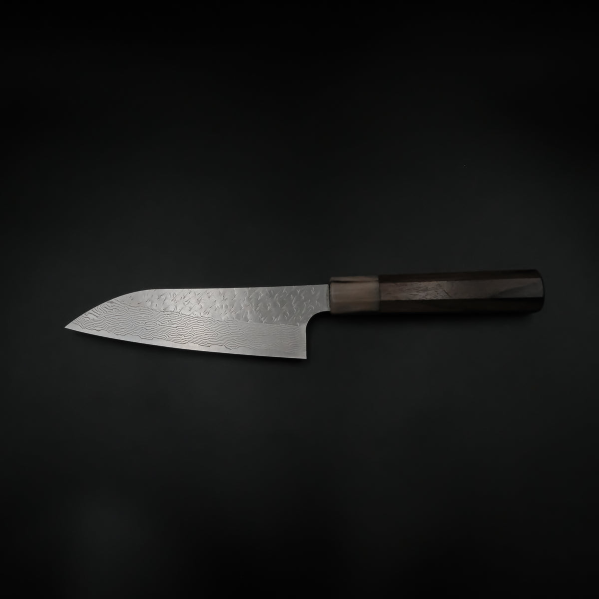 Nigara SG STRIX Ko-Santoku - Tsuchime Damascus